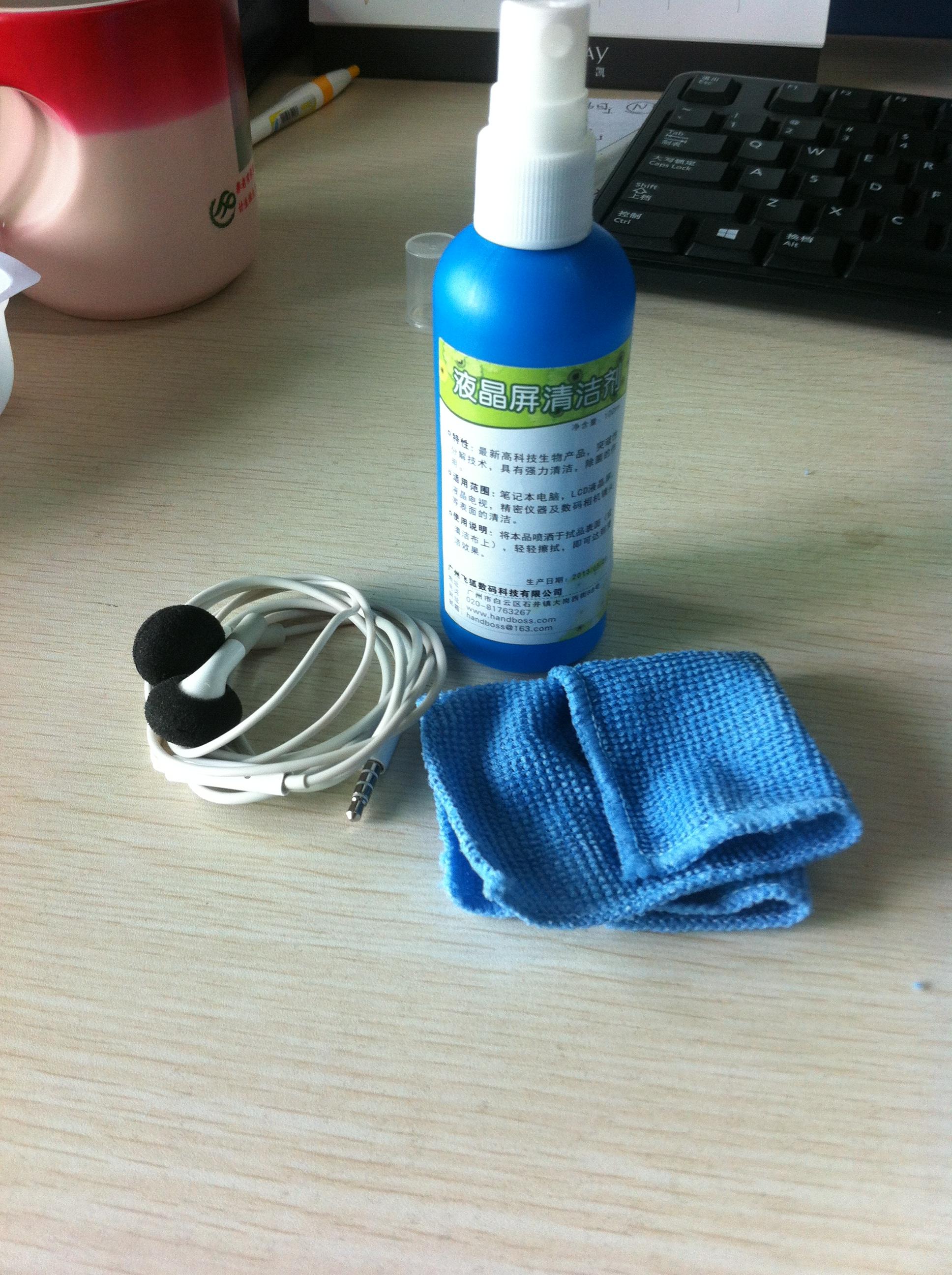 纯白色的耳机(比如苹果原装耳机)用脏了该如何