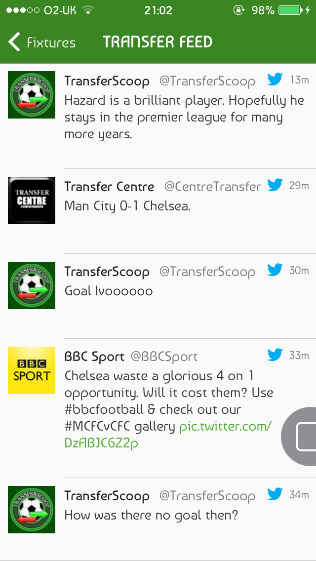 有什么可以了解事实转会动态的APP(足球)? -