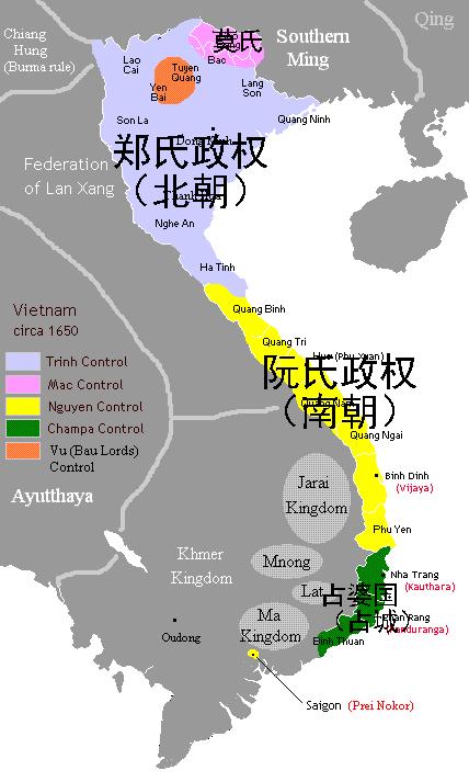 地图看世界越南真正的小中华