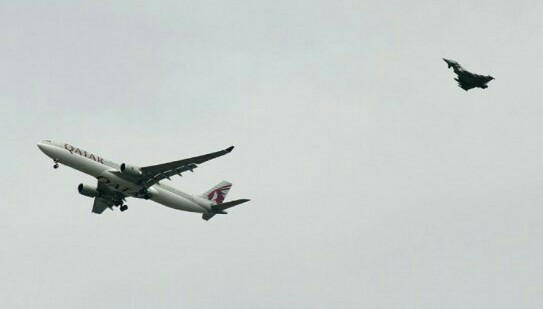 由作战飞机为民航护航的可能性,有多大?