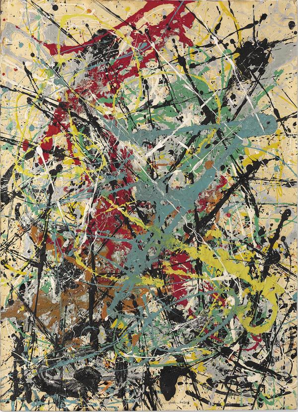 抽象表现主义之"狂躁"的波洛克(jackson pollock)