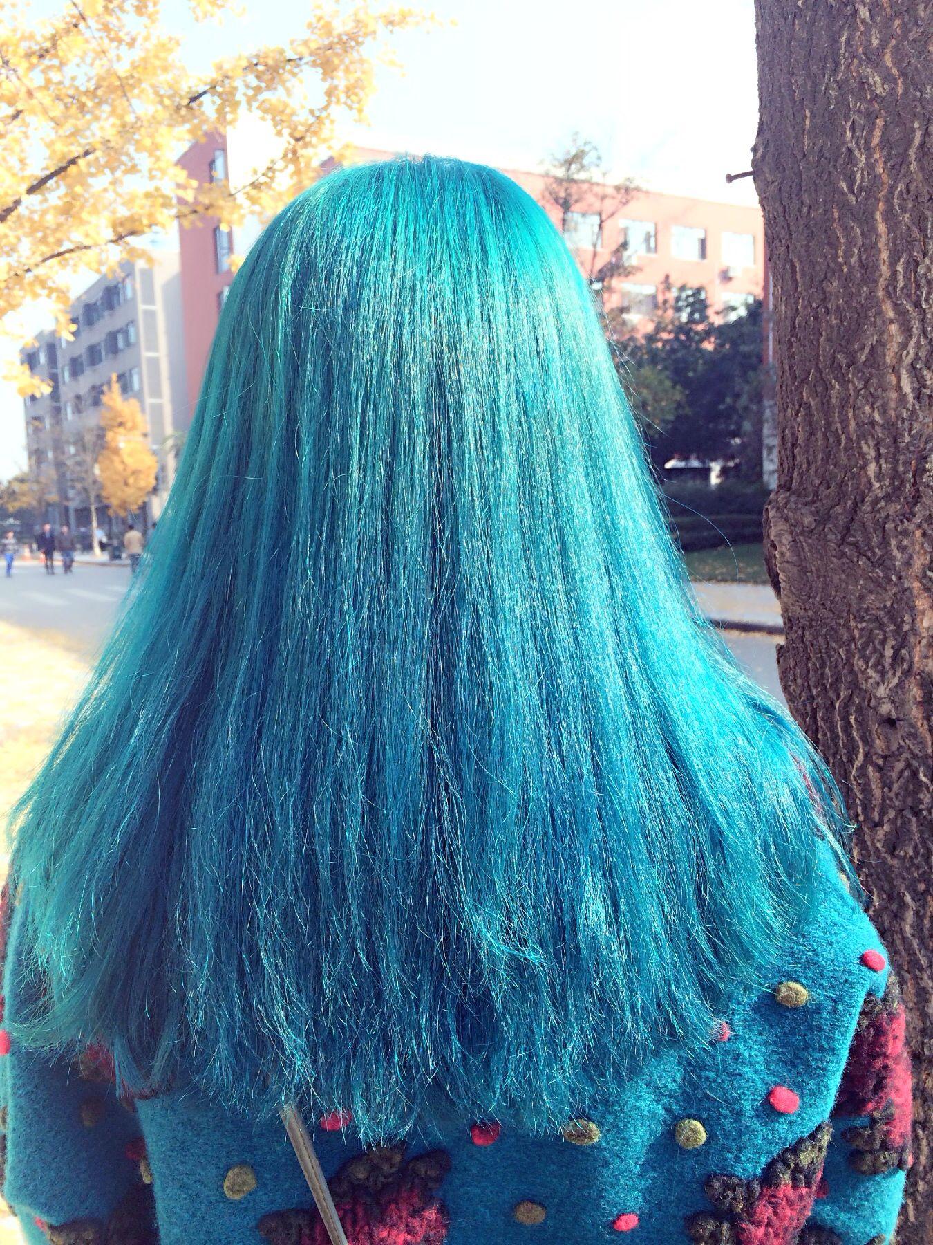 蓝绿色<em>头发会掉</em>成什么色呢? - 美发 - 知乎