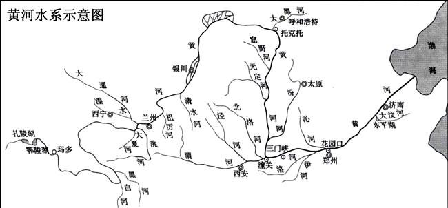 东边我的美人,西边黄河流?