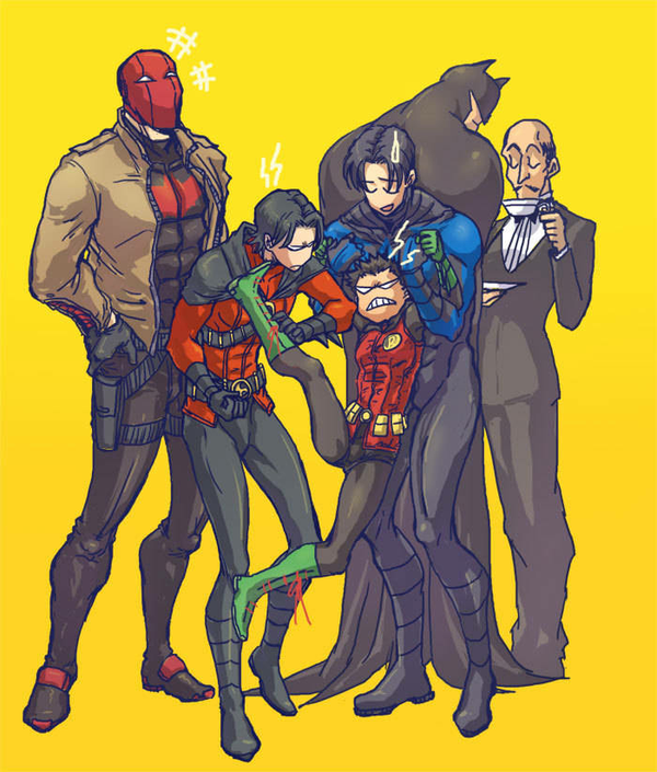蝙蝠家族(batfamily)都有哪些让你暖心的片段?