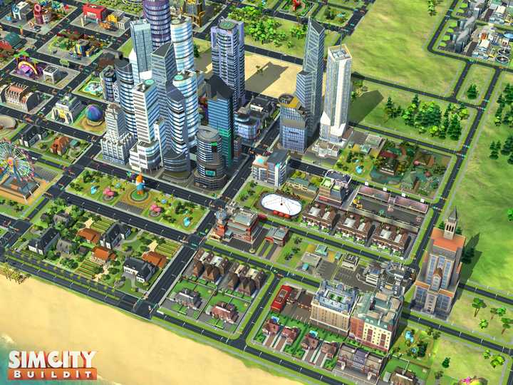 建筑师,规划师玩 simcity buildit(模拟城市建造)是种