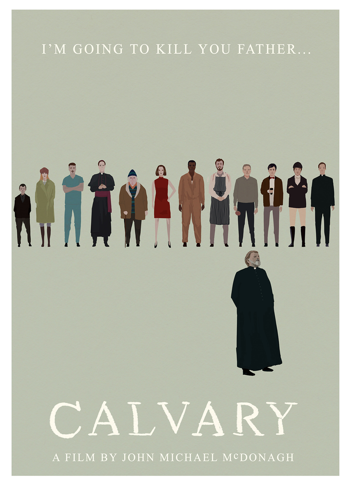 神父有难 calvary (2014) 英国,爱尔兰地区海报