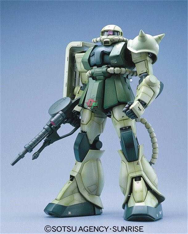 zaku2和白色食人魔zaku2,你说吉翁残党没有两台zaku2也是别出来丢人了