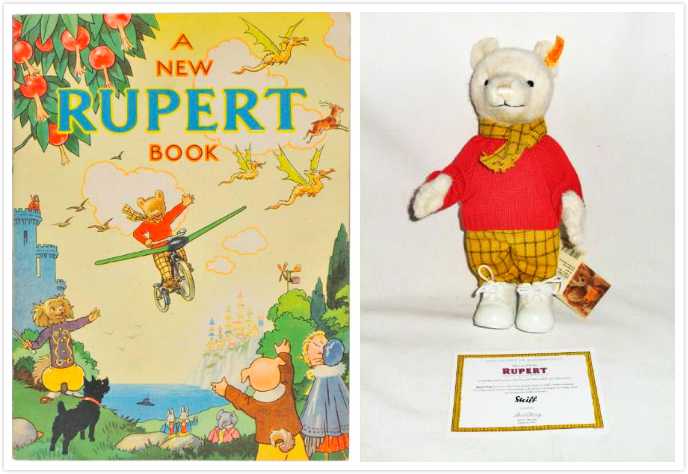 rupert bear 英国儿童文学中的经典——帕丁顿熊就是一只在