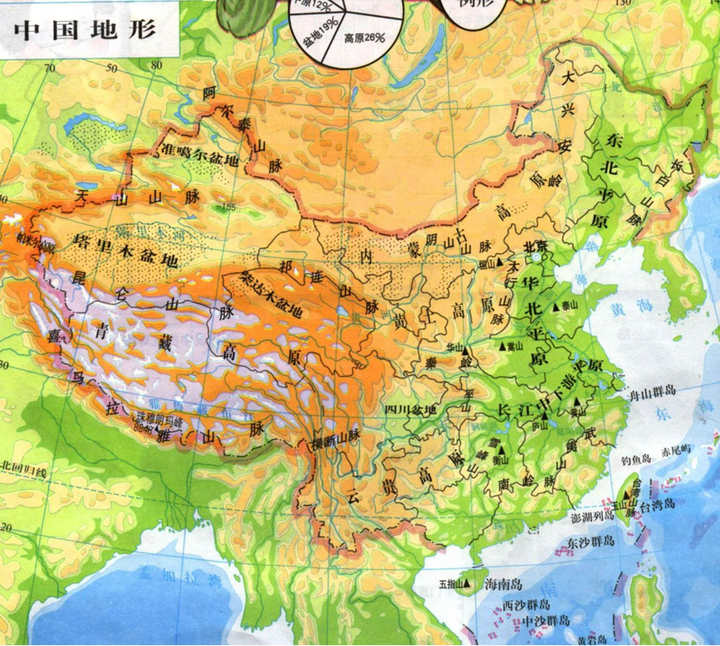 世界太阳辐射量中国东部和四川盆地为什么最弱