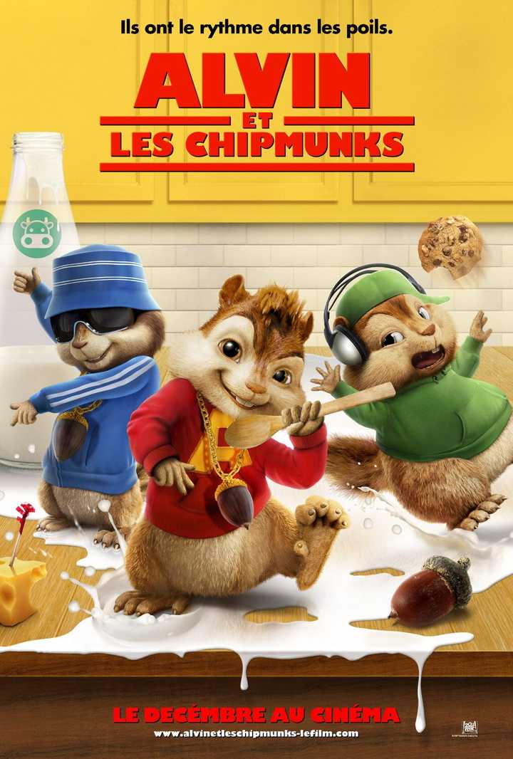 鼠来宝4 alvin and the chipmunks    剧照海报都没有 之前系列的放一