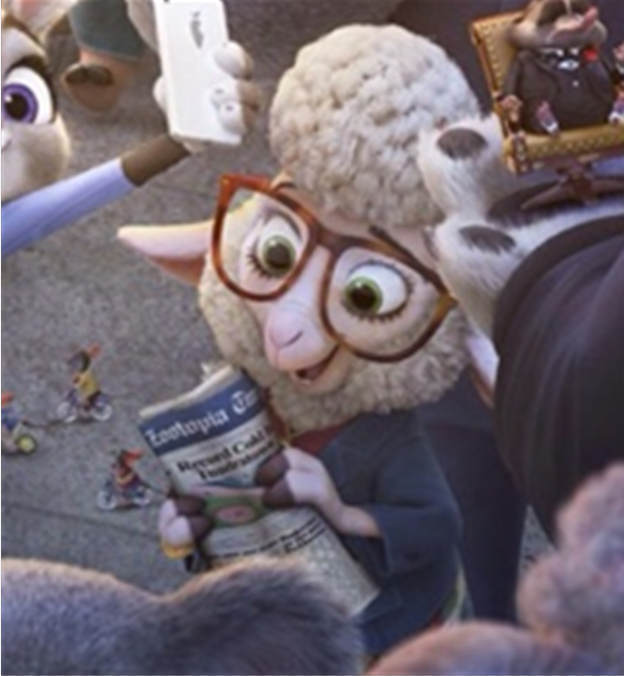 《疯狂动物城》(zootopia)中有哪些有趣的细节?