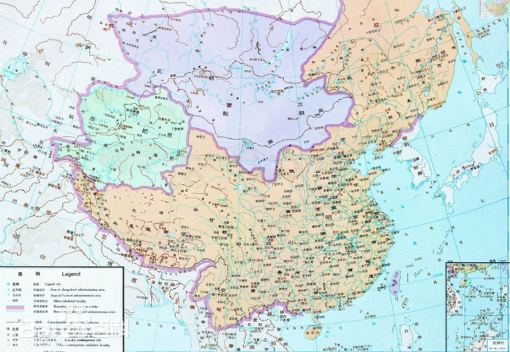 「清朝奠定中国版图」的说法出于何处?此说何解?