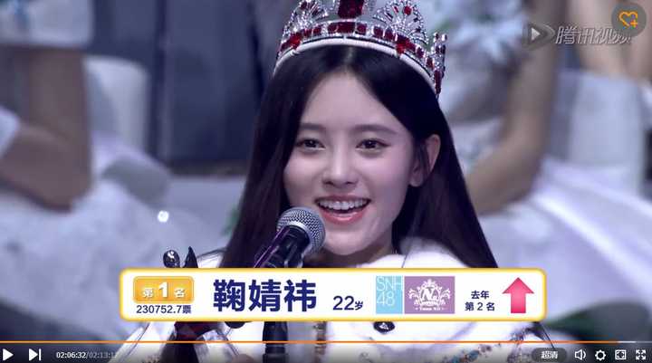 鞠:大家好,我是snh48 team nii的鞠婧祎.