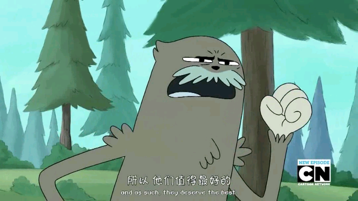 何评价《咱们裸熊(we bare bears 中的大脚怪查理?