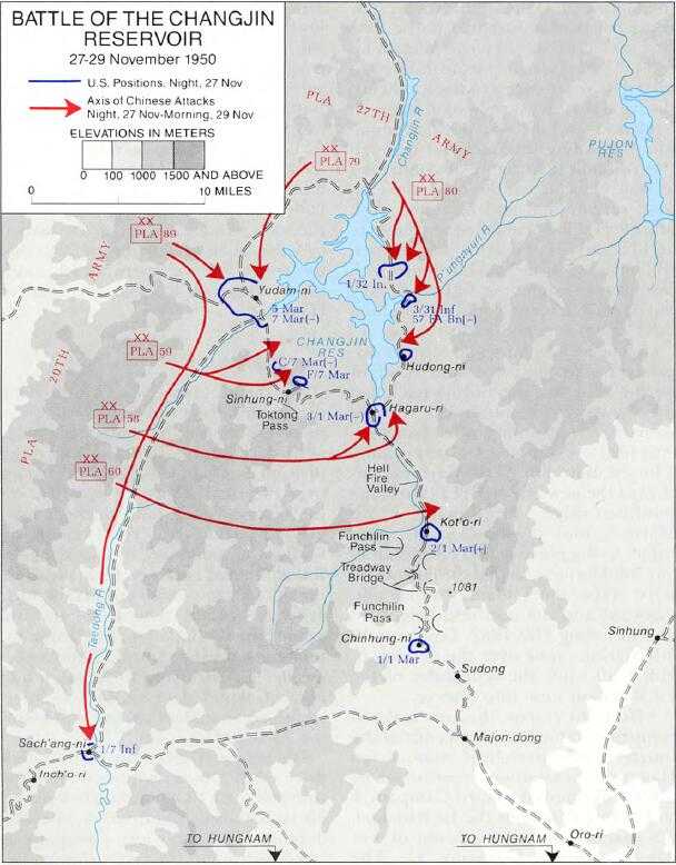 朝鲜战争中长津湖战役中国第九兵团约15万人没有吃下美国陆战一师是真