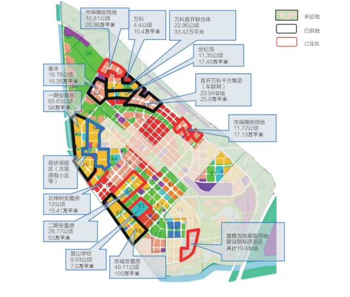 景山学校通州分校具体在台湖哪里何时动工