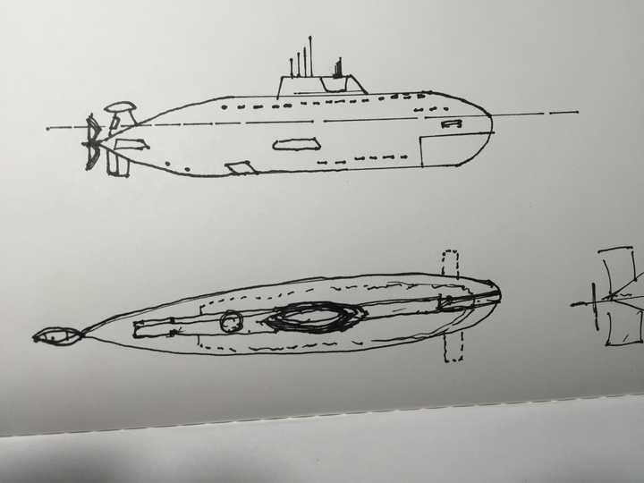 为什么潜艇发动机不做喷气飞机样式的?