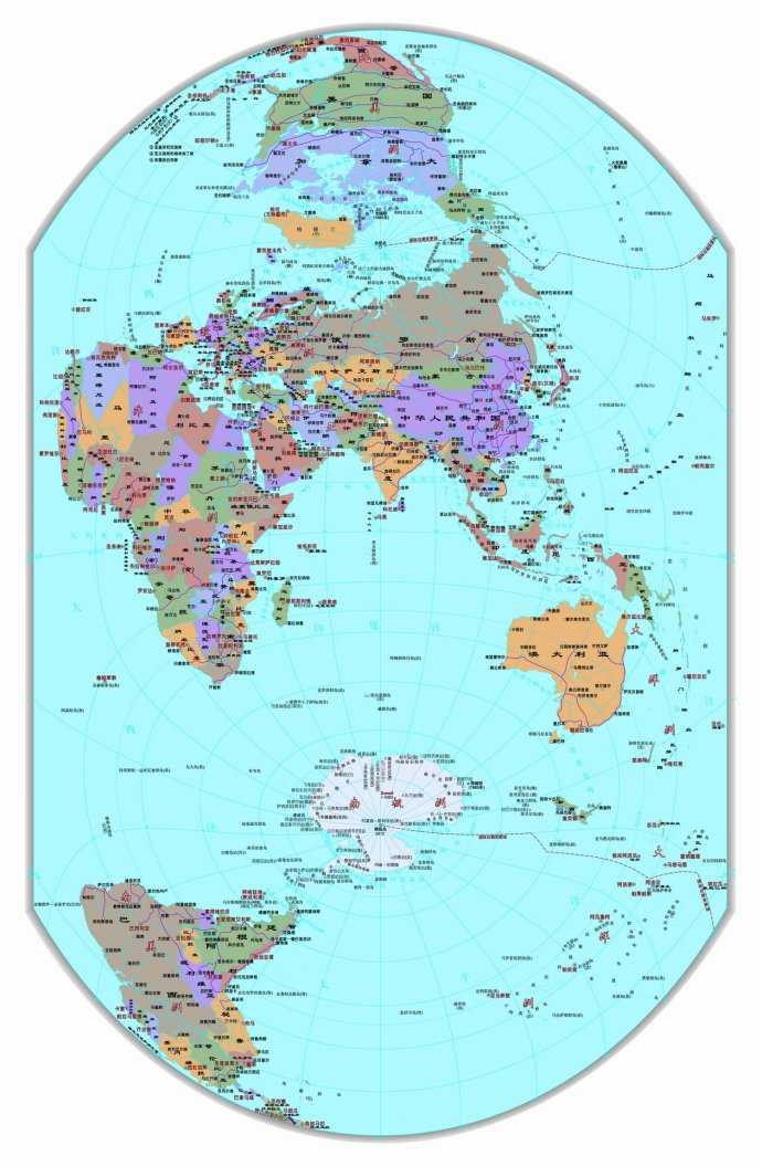 以大西洋为中心的世界地图更合理还是以太平洋为中心的世界地图更合理
