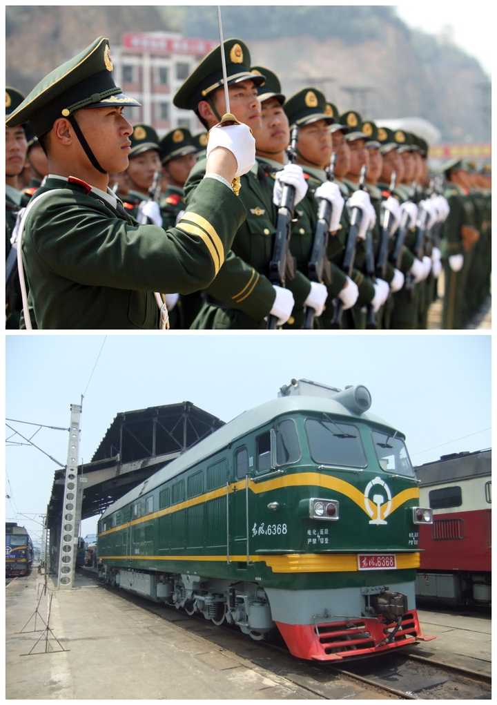 东风4b客运型内燃机车.
