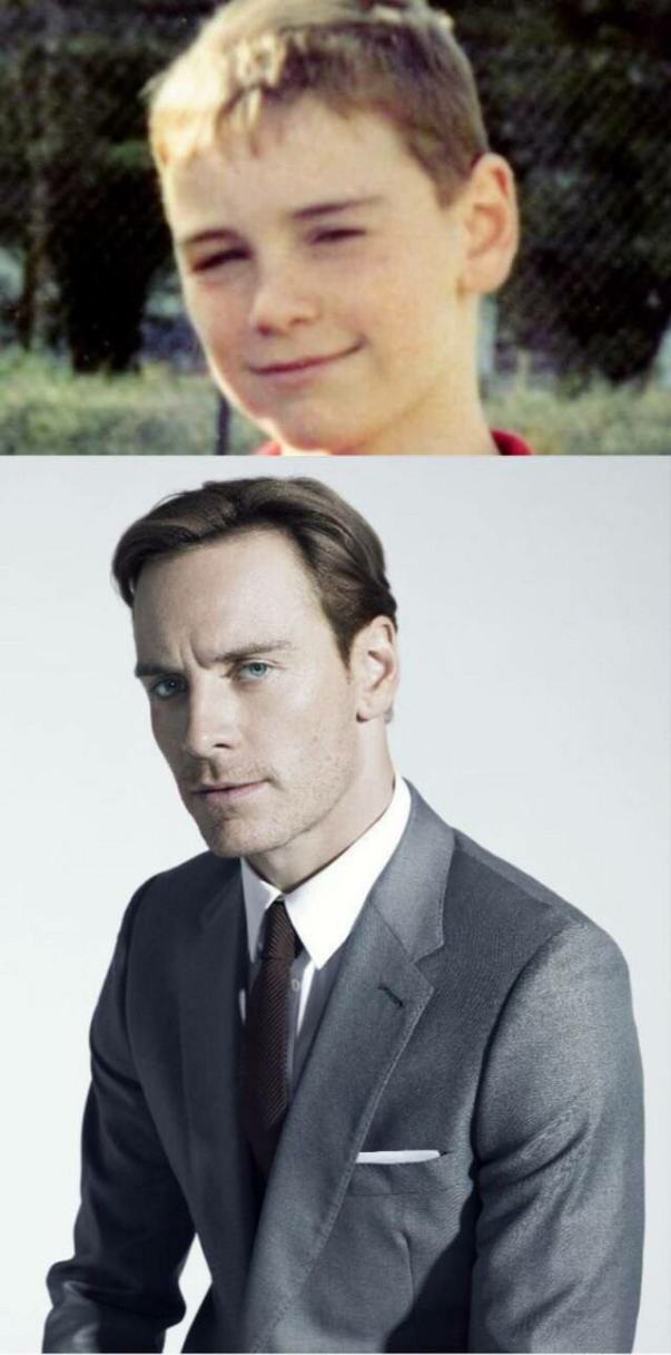 法鲨(michael fassbender)年轻过吗?