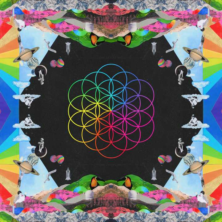 今天刚好到手coldplay的新专辑《 a head full of dreams》.