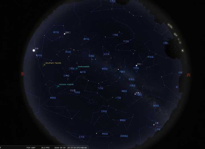 怎样判断夜空中的星座