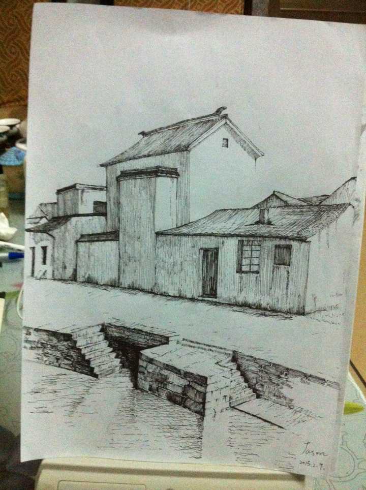 怎样自学钢笔画?