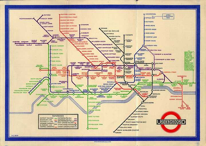 东京地铁线路图为什么比伦敦地铁线路图更复杂?