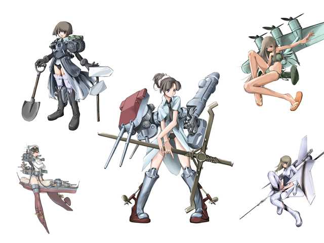 娘化兵器的起源——娘化机动战士高达的诞生史,就足够讽刺咱们这些俗