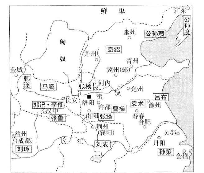 东汉末年的乱世初期,为什么诸侯混战是以二袁之争为主导,他们又是怎么