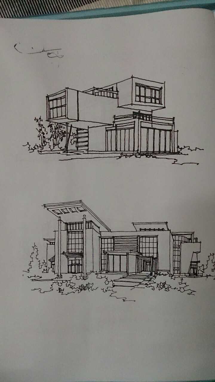 怎么系统地自学钢笔建筑手绘?