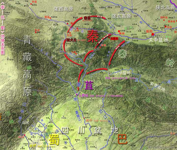 了么,再加一个运城盆地西渡,这就是战国时期进入关中的全部战略通道了