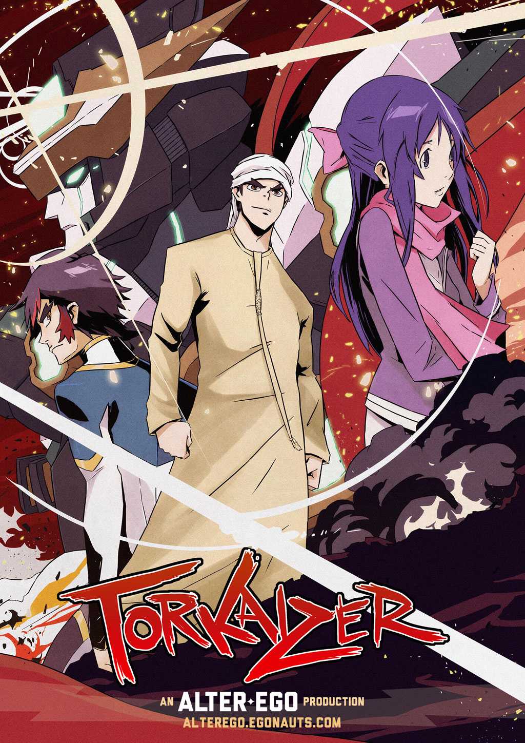 下面这个片叫 torkaizer,制作方称这部作品为「中东第一部动画」