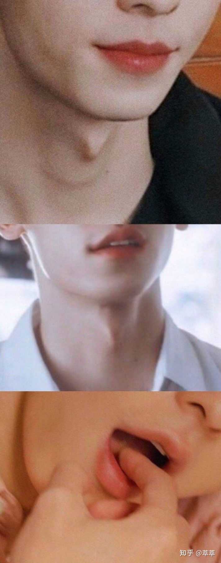 是的他的喉结也好性感!md这是什么神仙男人