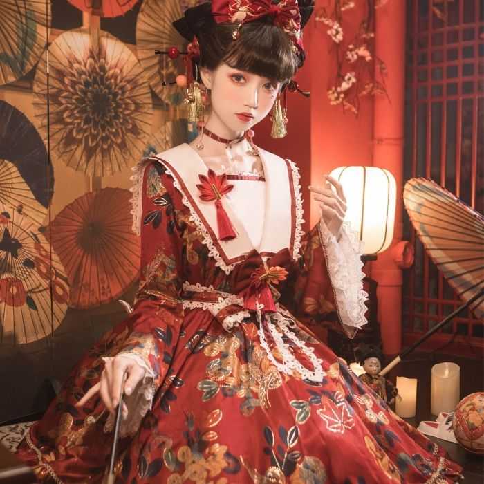 求推荐适合新年穿的红色lolita?