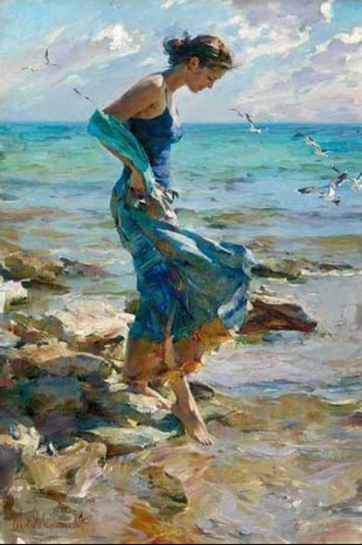 请问有人真的这幅画的出处和作者吗? - 知乎