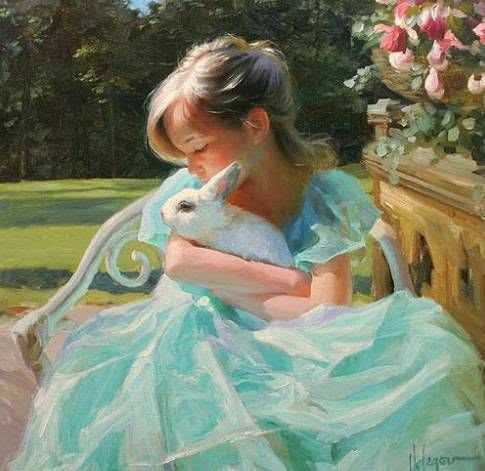 俄罗斯画家 vladimir volegov 的油画很适合作头像~ @代表 我找到