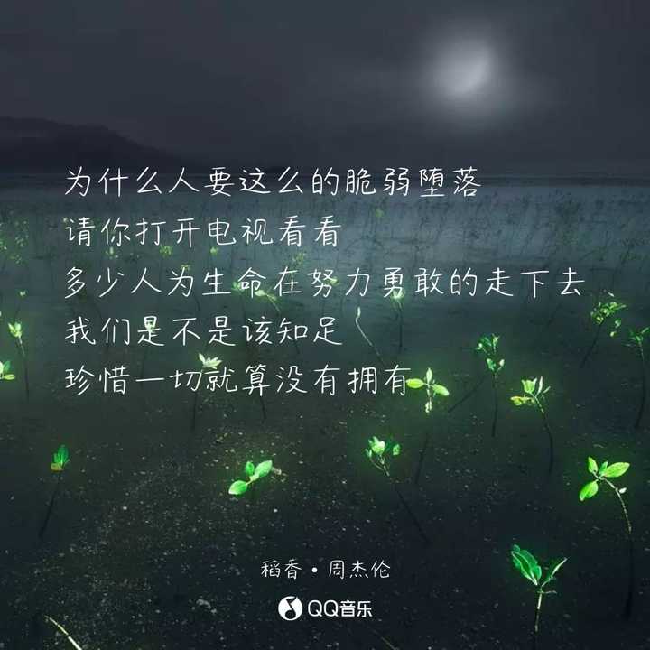 周杰伦的《稻香》给了我力量吧可以说