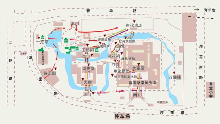 成都玩两天半的一些问题都江堰锦里武侯祠春熙路宽窄巷子欢乐谷都能玩