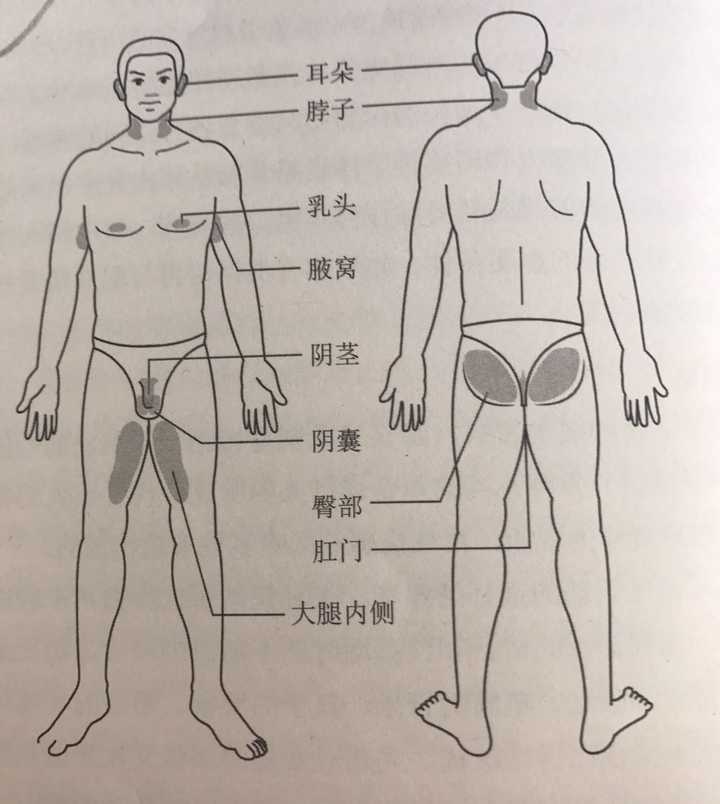 男人的敏感带有哪些?