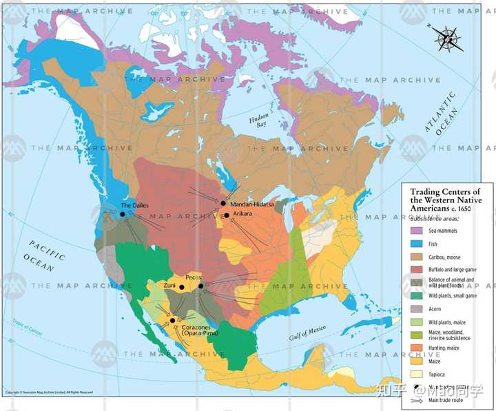 这是今天的美国原住民保留地分布图