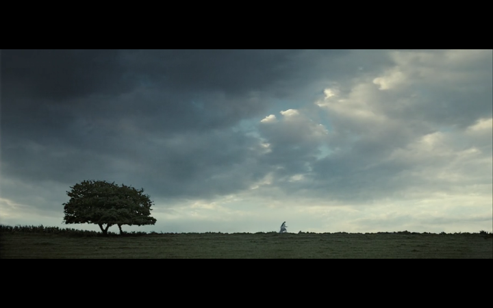 电影中使用了许多远景镜头,拍天,拍云,拍树,拍草地,仿佛隔着屏幕也能