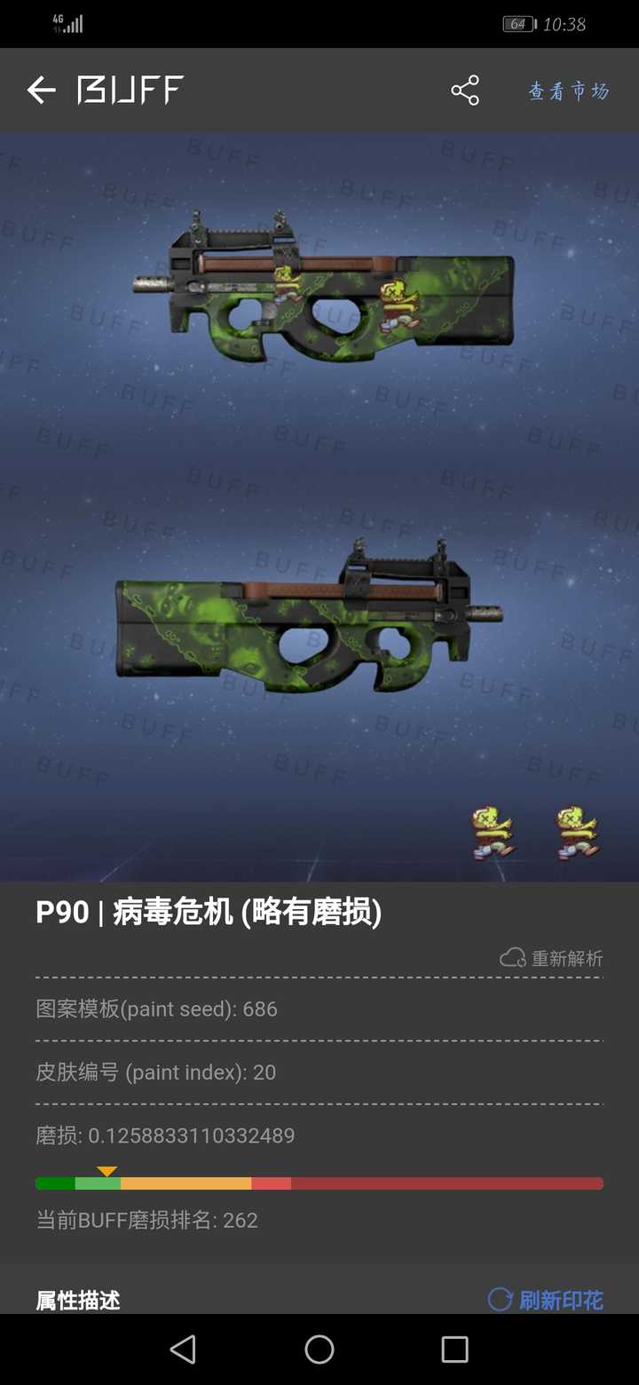 在csgo中,你有没有见过那些很有趣的印花搭配?