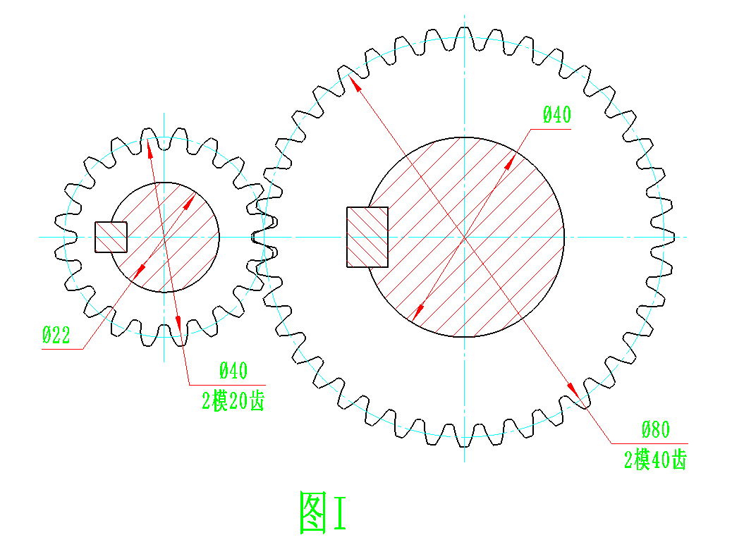 齿轮传动:已知转速和传动比,可以求出齿轮的分度圆吗?