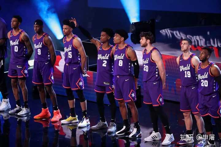 nba 2020 全明星新秀赛美国队 151:131 战胜世界联队