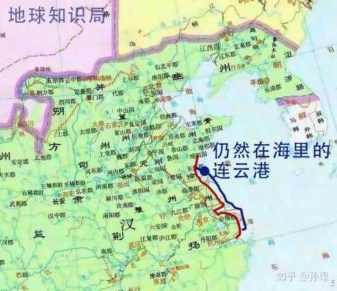 沿海与沿江 连云港本身的地理条件,对于城市发展也有一定影响.