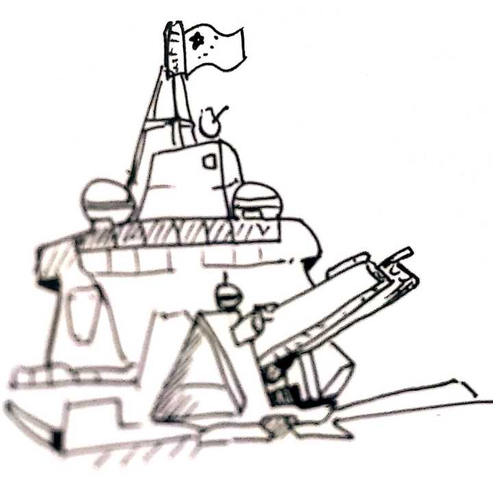 个人喜欢冷兵器,怎么画?