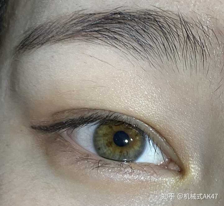 为什么中国人的眼睛是乍看像黑色的棕色,而西方人眼睛