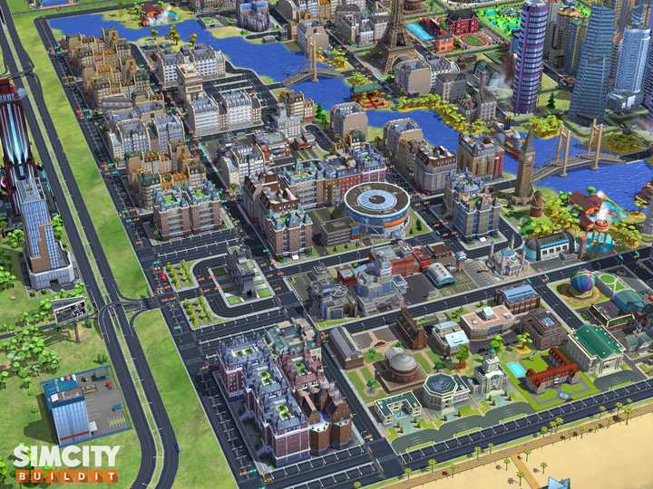 建筑师,规划师玩 simcity buildit(模拟城市建造)是种