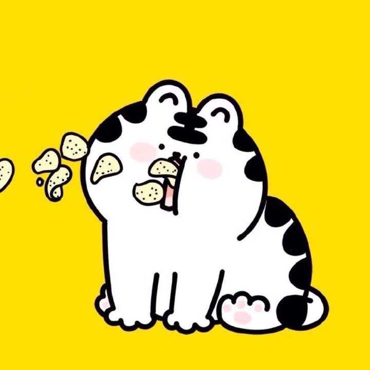 大家有没有好看的黄色系情侣头像～我太喜欢黄色头像了?